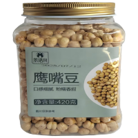 茉语凡 鹰嘴豆420g/罐 坚果/蜜饯 新疆直发低温慢炒熟鹰嘴豆酥软口感不硌牙休闲小零食