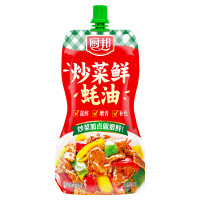 厨邦 320g炒菜鲜蚝油(挤挤装) 调味品 炒菜烹饪挤挤瓶蚝油火锅提鲜调料 炒菜鲜蚝油