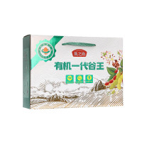 燕之坊 有机一代谷王礼盒 食品礼盒 有机黄小米 糙米 黑米 宝宝粥米特产小米粥饭伴侣