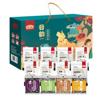 燕之坊 谷韵礼盒 食品礼盒 杂粮干货3.51斤黄小米黑米莲子香菇百合企业福利