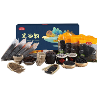燕之坊 黑谷韵礼盒 食品礼盒 杂粮粥 3.9kg 五谷杂粮健康组合 节日送礼 企业团购
