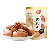来伊份(LYFEN) 碧根果100g*3包 休闲零食 长寿果干果坚果奶香味坚果炒货休闲食品袋装