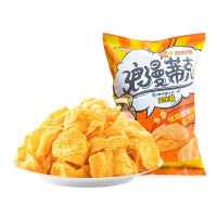 来伊份(LYFEN) 烤肉味玉米卷50g*5包 休闲零食 浪漫蒂克烤肉味 薯片酥脆办公宅家解馋小零食
