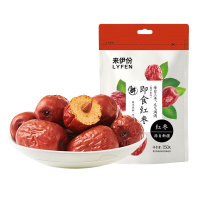 来伊份(LYFEN) 即食红枣150g*3包 休闲零食 新疆脆枣 独立小包装 休闲零食特产