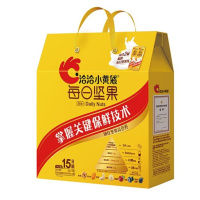 洽洽(chacheer) 每日坚果15日装345g+480ml (内赠2罐坚果乳) 坚果/蜜饯 坚果炒货 周末休闲零食