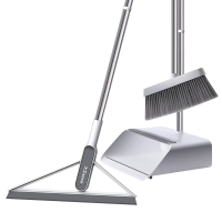 大卫 F2+F6 扫把簸箕组合套装 扫地神器扫帚刮水器大号套装