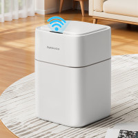 佳帮手 JBS-LJT-S05B-JWT 智能感应垃圾桶 11.7L大号 带盖家用客厅卧室厨房