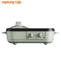 九阳(Joyoung) G551 烤涮一体机 电烧烤炉家用电火锅烤肉多功能料理锅 玉簪绿