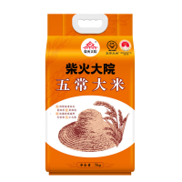 柴火大院 五常大米5kg 10斤 东北大米 五常稻香米