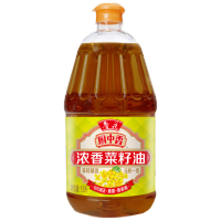 鲁花 厨中香浓香菜籽油 1.8L 低芥酸非转基因压榨