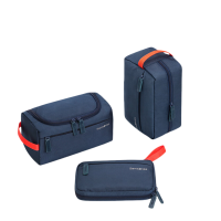 新秀丽 收纳 蓝色三件套674*01012