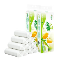 心相印 LR910(单提)心相印优选系列75克10粒装四层无芯卫生纸