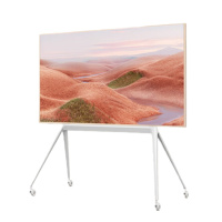 TCL 85A300W 液晶电视机 85英寸 二级能效 平板薄画框设计 自由移动 Ai Art名画创作 画布屏
