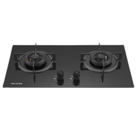 美菱(MELNG) JZT-MZ-348B Pro 燃气灶 5.2KW大火力 钢化玻璃灶具双眼台嵌两用 天然气