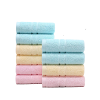洁丽雅 毛巾10条装 60*30cm 抗菌A类纯色洗脸家用成人男女情侣加厚毛巾 70g