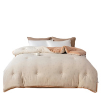 雅鹿·自由自在(Yalu&Freedom) 被子AB版拼色贝贝绒养肤被-200cm*230cm 小森林