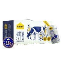 认养一头牛 3.6g蛋白纯奶 250ml利乐砖 12入一提装 110101105205