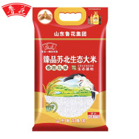 鲁花 大米 福花臻品苏北生态大米5kg 香甜软弹