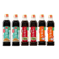海天 调味品组合 麻辣凉拌汁570g×2瓶+酸辣凉拌汁560g×2瓶+鲜的凉拌汁500ml×2瓶 调味汁海鲜捞汁