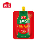 海天 蚝油 金标蚝油100g*1袋 提鲜 火锅蘸料 挤挤装耗油糖醋烧烤蘸料炒菜红烧凉拌调料调味品