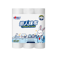 心相印 JXF075 抹布(单包)卷式懒人抹布 干湿两用不沾油 25张*3卷(75张)厨房用