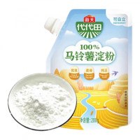 海天 淀粉 马铃薯淀粉200g*1袋 烹调勾芡 食用生粉 蛋糕面包饼干烘焙原料