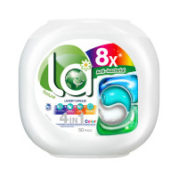 威露士 洗衣凝珠 La天然4合1洗衣凝珠护色10ml*50粒 洁净除菌除螨留香