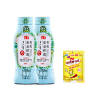 海天 调味品 有机蚝油鲜露600g×2瓶+海天招牌拌饭酱20g×1包