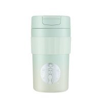 星巴克 11149743 水杯 星巴克绿色渐变款桌面不锈钢杯470ml