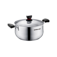 苏泊尔 ST24H1 汤锅 24cm小炖锅 304不锈钢 家用炖煮 煮粥汤面烹饪锅具熬稀饭