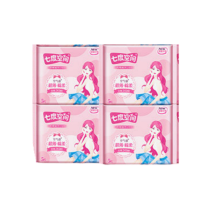 七度空间 4QUC8110 卫生巾 优雅系列超薄日用卫生巾10片*4包装 柔软舒适
