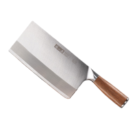 张小泉 D50867200 刀具 铭匠系列三合钢刀具厨房切菜刀 菜刀 桑刀切片刀厨师刀 锋利不易锈