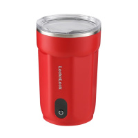 乐扣乐扣 EJJ3245RED 磁力咖啡搅拌杯 温度数显 均匀搅拌 400ml usb充电 红色