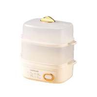 乐扣乐扣 EJE3225WH 煮蛋器 [350W/3.2L] 整锅闷炖煮 双层 防干烧 家用电蒸锅