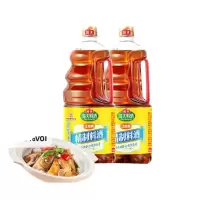 海天 料酒 精制料酒1.9L×2瓶 去腥提香 腌制炒菜家用调味品