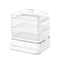 厨创妈咪(kitchen mommy) DZG-001 电炖锅 多功能电蒸锅 18L 三层大容量 大功率 简易收纳