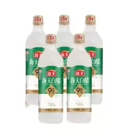 海天 调味品 白醋9度800ML×5瓶 家用凉拌酸爽冷泡炒菜