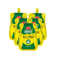 海天 蚝油 上等蚝油300g×5袋 挤挤装烧烤蘸料勾芡拌面腌肉炒菜调味品