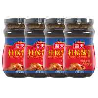 海天 柱侯酱380g×4瓶 调味酱腌制焖炖肉火锅底料烤肉酱炒菜拌饭家用