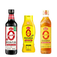 海天 调味品组合 0金标生抽500ml+0金标料酒500mL+0金标蚝油625g