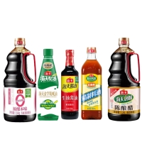 海天 调味品组合 原酿本味+金字装蚝油+生抽酱油+精制料酒+陈酿醋