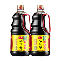 海天 调味品组合 四海鲜鸡精40g(袋)×1+味极鲜酱油1.28L×2瓶 炒菜调料