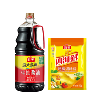 海天 调味品组合 生抽酱油1.9L×1+四海鲜鸡精40g(袋)×1 提鲜凉拌