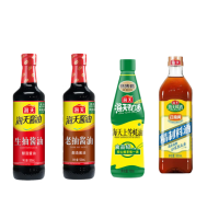 海天 调味品组合 老抽酱油500mL+上等蚝油700g+生抽酱油500mL+精制料酒800ml