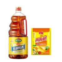 海天 调味品组合 四海鲜鸡精40g(袋)×1袋+精制料酒1.9L×1瓶 提鲜炒菜
