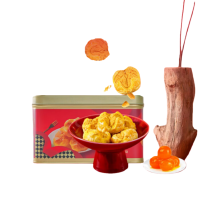 国兴 食品礼盒 350g咸蛋黄开口酥350克/盒10盒