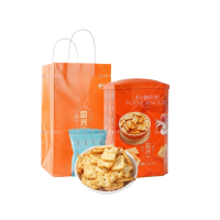 国兴 食品礼盒 淮山火腿味苏打饼干680克/罐6罐
