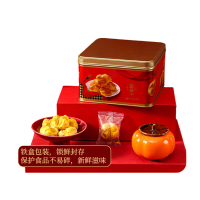 国兴 食品礼盒 240g咸蛋黄开口酥240克/罐12罐