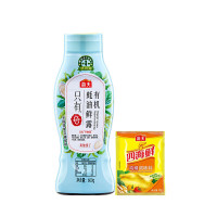 海天 调味品组合 有机蚝油鲜露600g×1+四海鲜鸡精40g 厨房提鲜蘸料