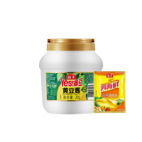 海天 调味品组合 四海鲜鸡精40g+黄豆酱2kg×1罐 厨房炒菜提鲜拌面